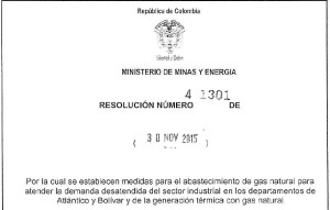 Resolución 41301 de 2015
